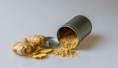 Ginger ointment for treating cervical osteocondrosis
