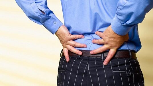 Symptoms and manifestations of loin osteocondrosis